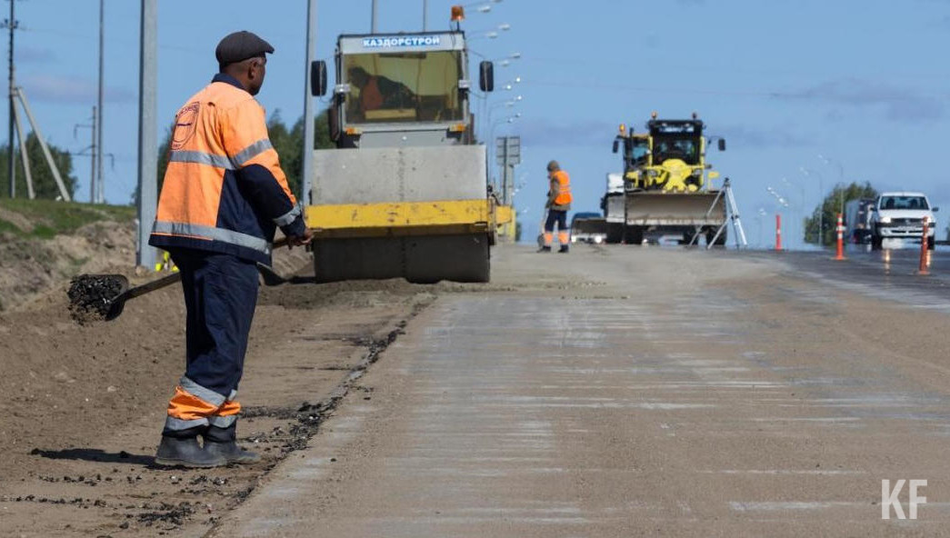 Работы завершили на участке автодороги от 21 до 23
