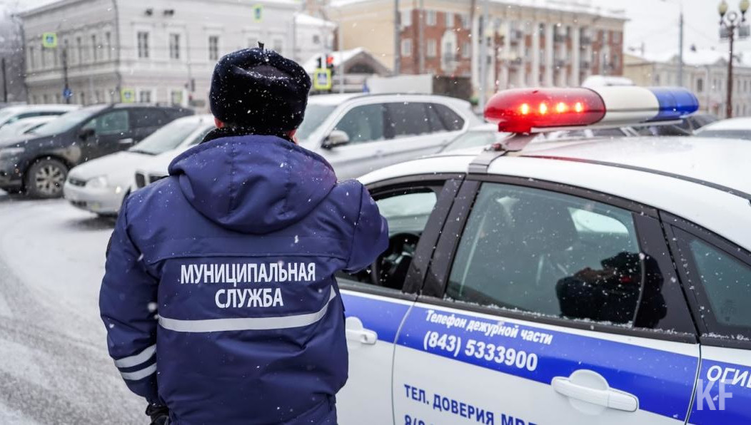 Всего с 31 декабря по 1 января в столице Татарстана произошло 155 ДТП.
