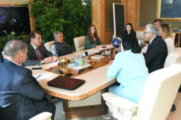 Стороны обсудили дальнейшее сотрудничество в&nbsp;сфере строительства.