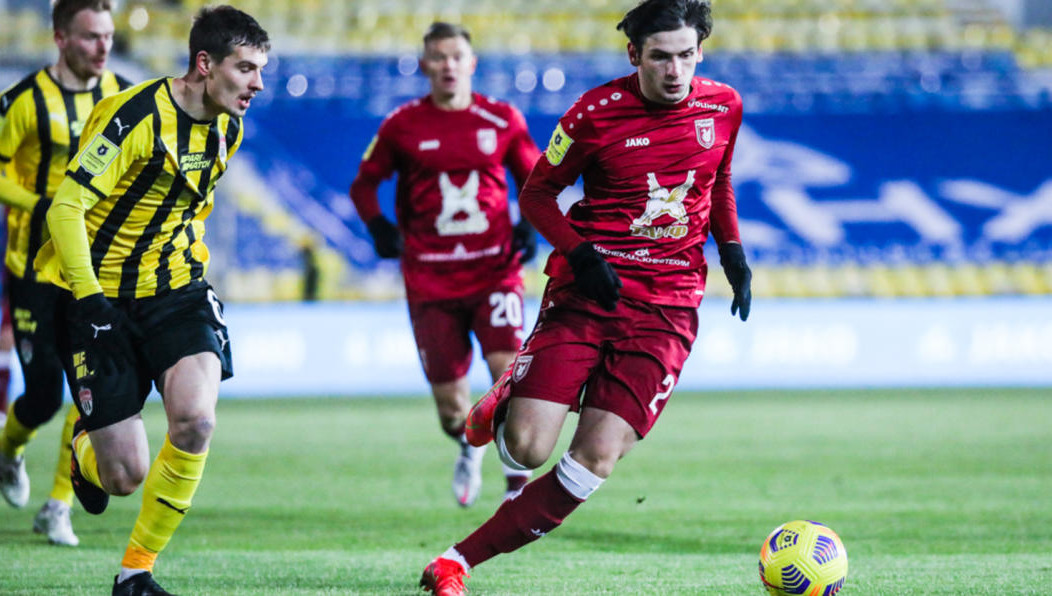 Игрок «Рубина» открыл счёт в матче Грузия - Испания.