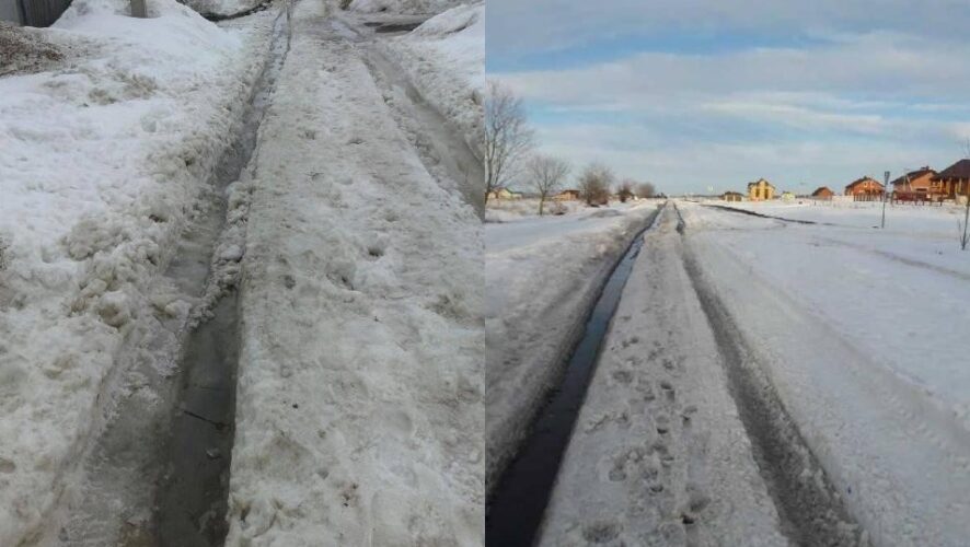 На нечищеные от рыхлого снега проезды и тротуары жалуются жители Чистополя. Две подобные заявки опубликованы на портале госуслуг в разделе «Народный контроль»