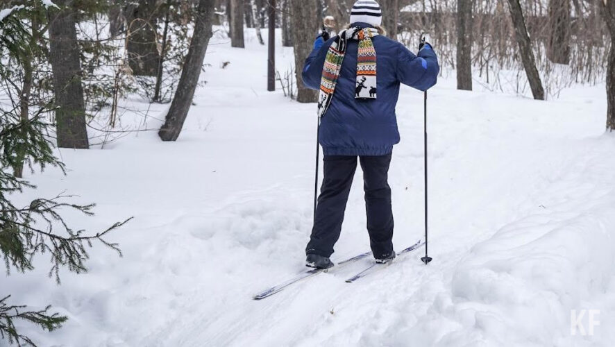 Покататься можно на двух освещенных трассах.
