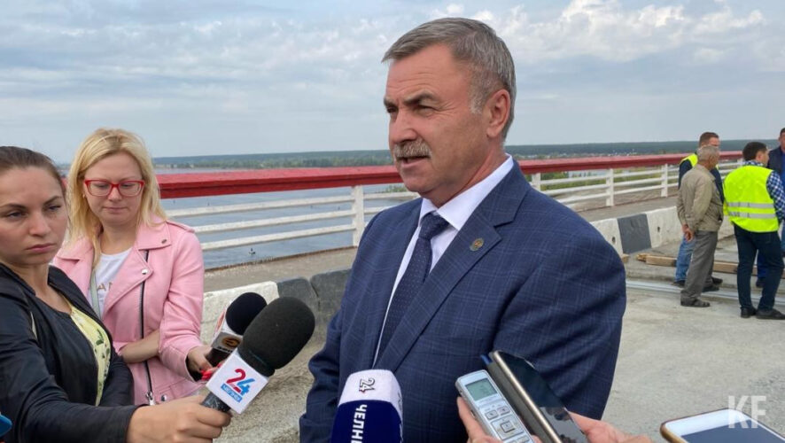 Министр транспорта и дорожного хозяйства Татарстана проинспектировал ход ремонта