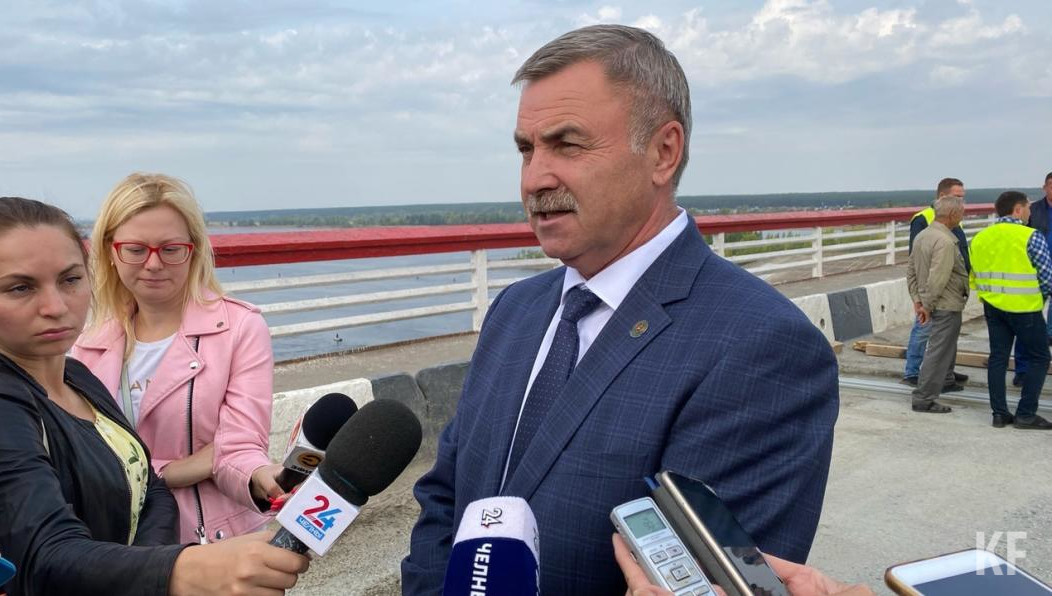 Министр транспорта и дорожного хозяйства Татарстана проинспектировал ход ремонта