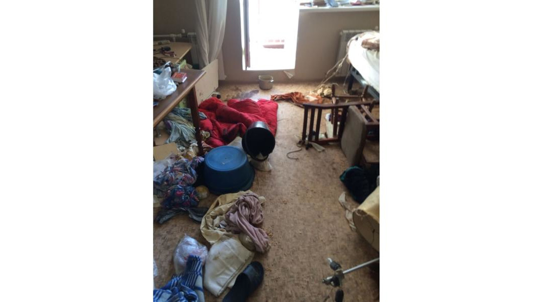 Горожанин отравился продуктами горения.