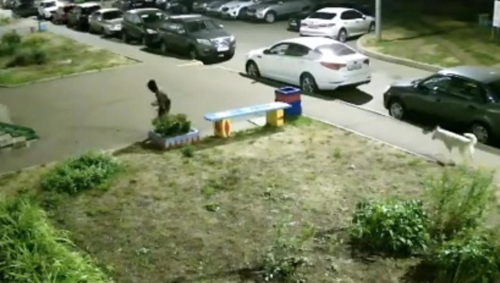 Орудовали подростки поздним вечером.