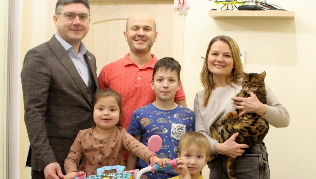 Рената Кузьмина получила велосипед.