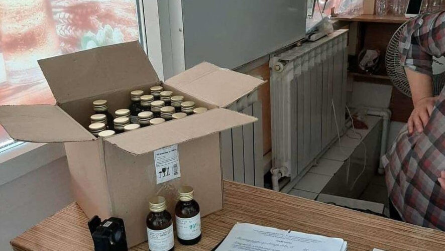 У предпринимателя изъяли 46 флаконов.