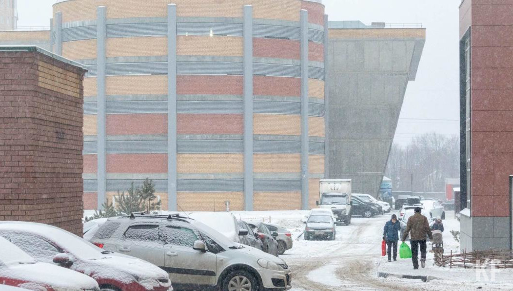 Гололед на дорогах уже появился