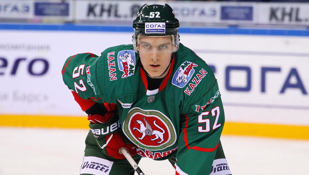 Игрок уже выступал за казанскую команду.