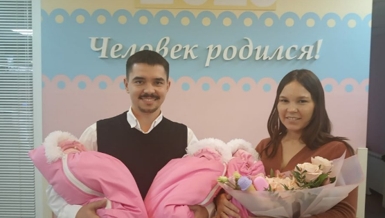 Девочки родились в октябре