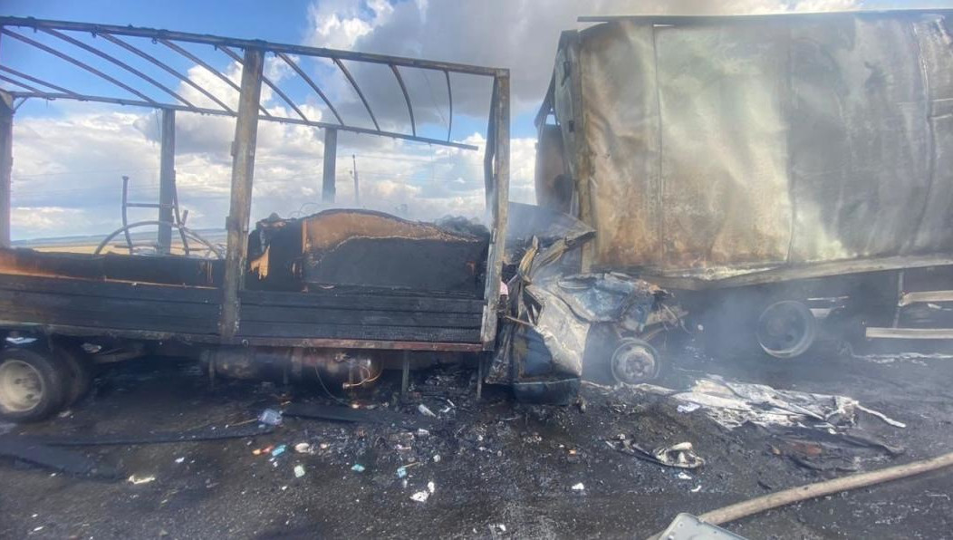 Погибший не успел выбраться из автомобиля.