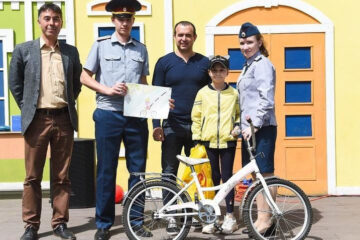 В городе в День защиты детей подвели итоги акции «Велодобро».