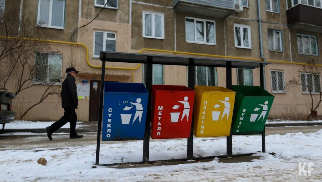 Казанцы приучились к сортировке пластика. Ежегодно в контейнеры-сетки попадает около тысячи тонн мусора