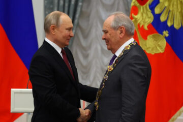 Церемония прошла в московском Кремле.