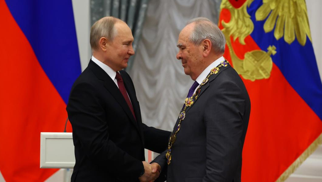 Церемония прошла в московском Кремле.