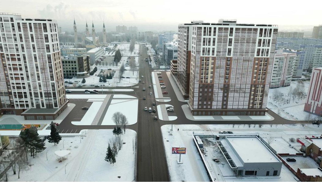 На пересечении улицы Баки Урманче и проспекта Шинников возвысятся 20-этажные дома.