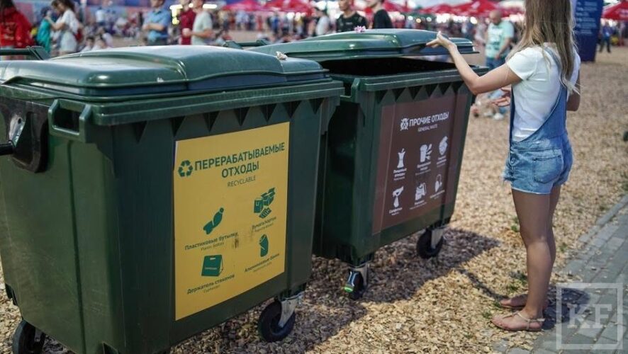 Как быстро приучить население выбрасывать мусор в разные контейнеры.