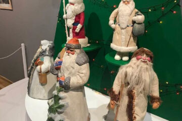 Посетители смогут увидеть 60 Дедов Морозов.