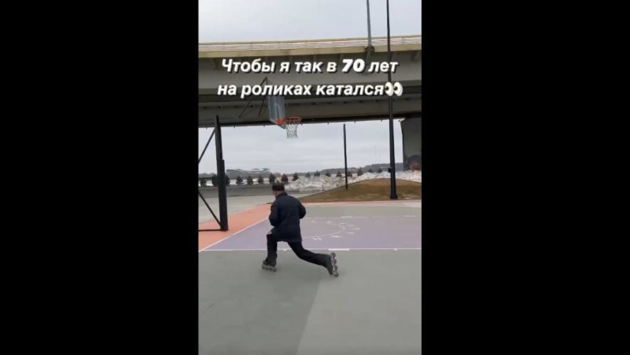 Дедуля своим примером продемонстрировал