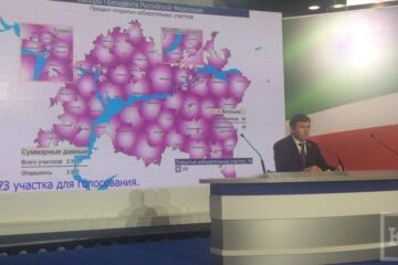 Глава Центризбиркома Мидхат Шагиахметов рассказал о ходе голосования в Татарстане.