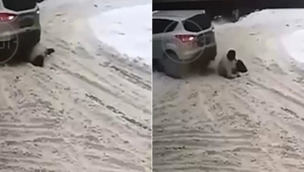 Мужчина не заметил пенсионерку.