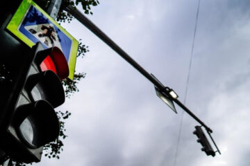 Светофоры установили на пересечении с улицами Университетская