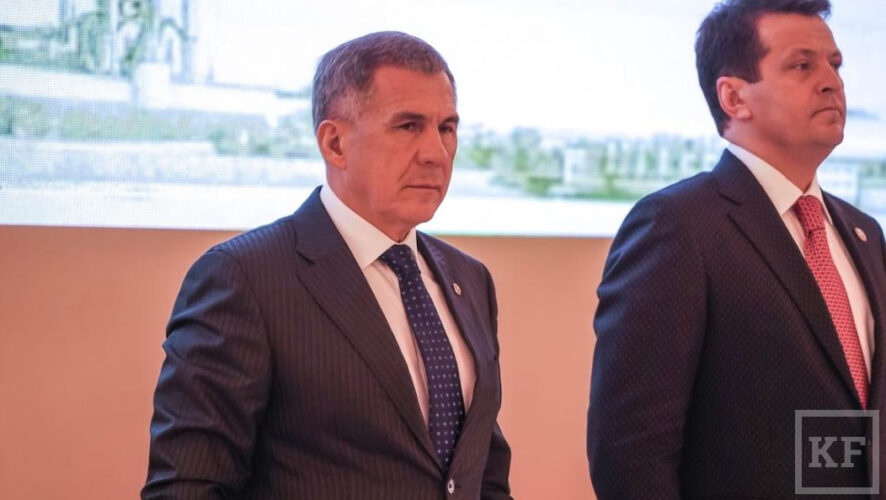Церемонию посетил президент Татарстана Рустам Минниханов