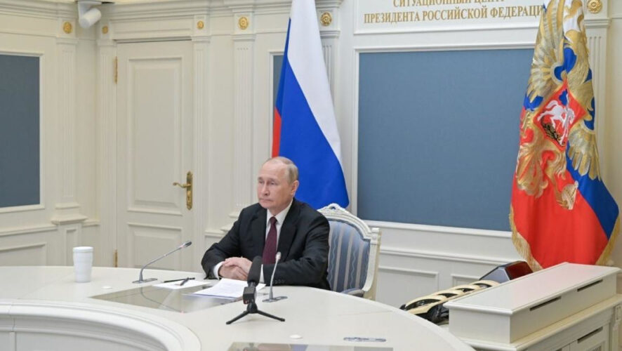Владимир Путин наблюдал за тренировкой стратегических сил сдерживания.