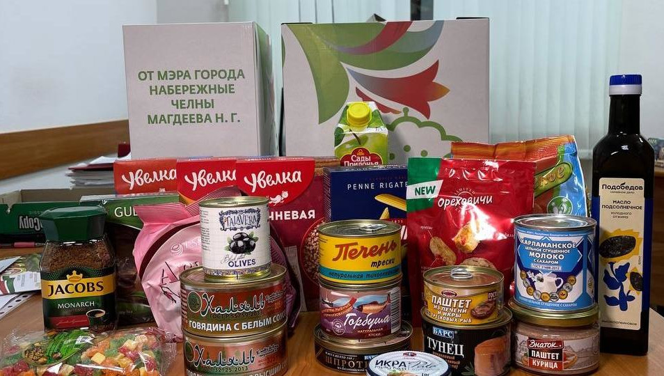 Родственникам военнослужащих вручат продуктовые наборы.