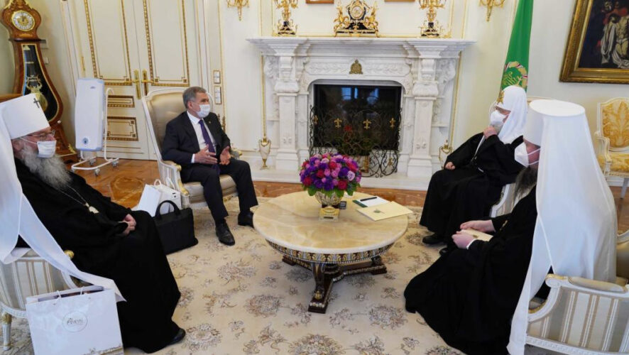 Это произошло на встрече президента с предстоятелем Русской Православной Церкви.