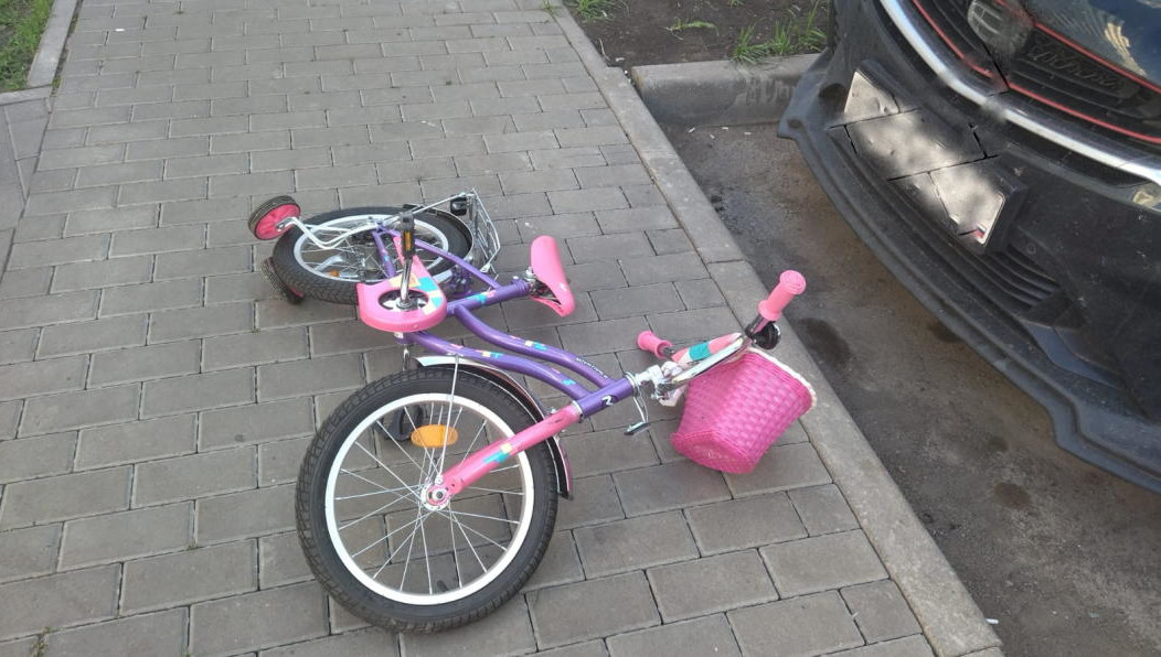 Ребенок чудом отделался ушибом.