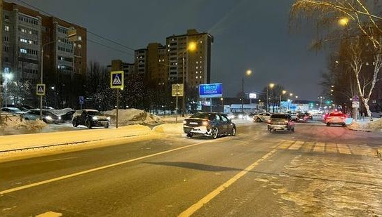 Серьезная авария произошла на Ломжинской.