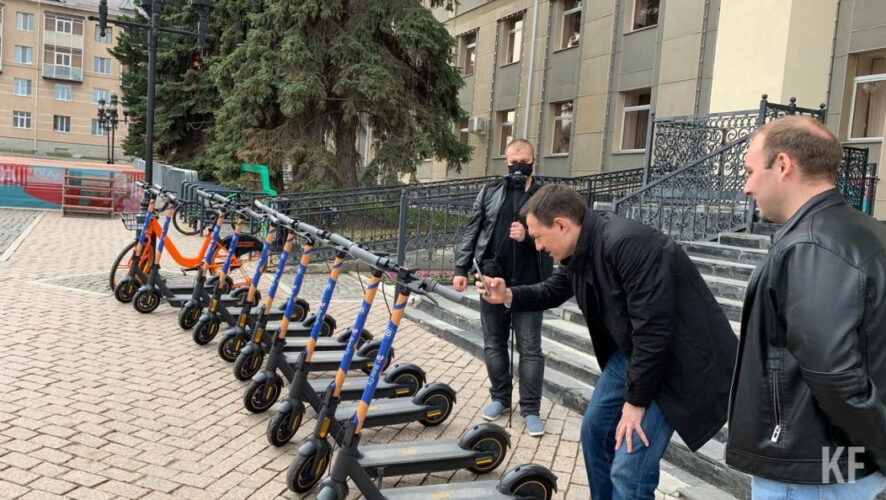 Глава района Тимур Нагуманов уже протестировал их.