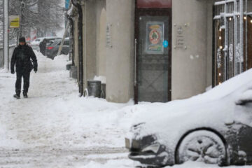 Снег недавно заглянул в Татарстан