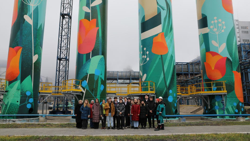 Учащиеся 9-11 классов ознакомились с работой предприятия.