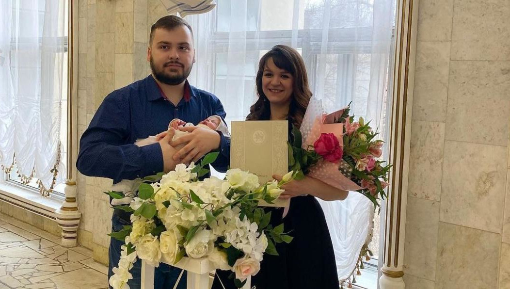 Дочь появилась в семье Музаффаровых.