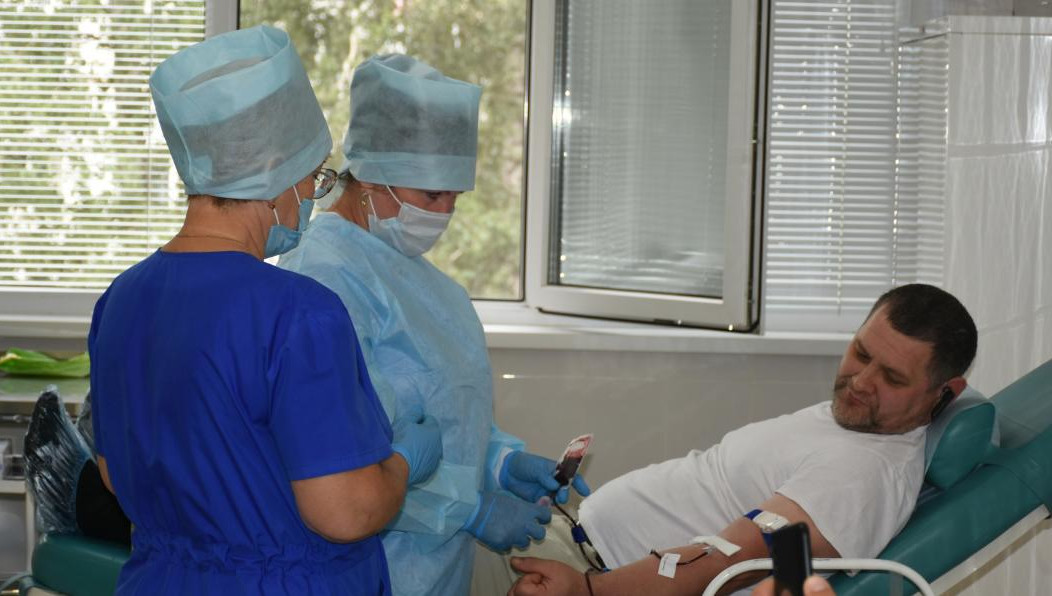 В посвященной Всемирной Дню донора акции участвовали 48 человек.