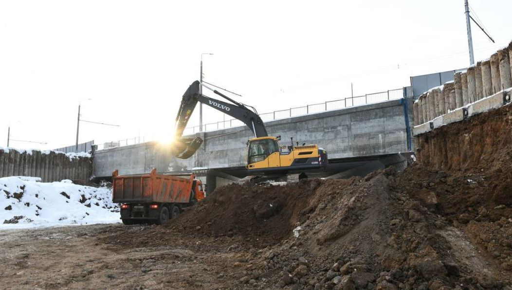 Сейчас на объекте возвели подземные пешеходные переходы