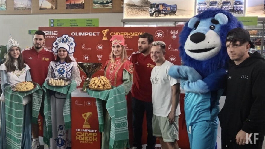 Спортсмены привезли в Нижнекамск трофей OLIMPBET.