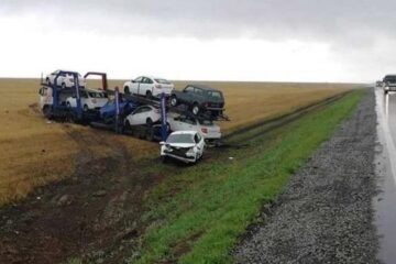 Все автомобили направлялись в один из автосалонов Татарстана.
