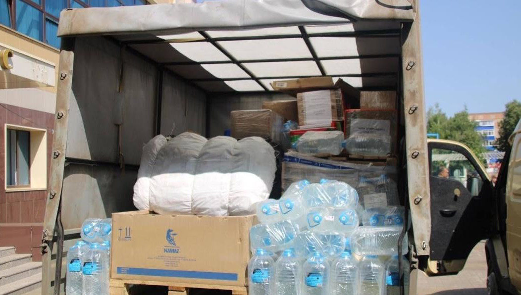 В посылках были газовые баллоны