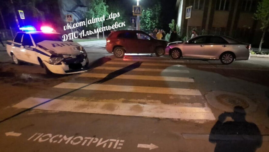 Авария случилась на перекрестке улиц Радищева и Лермонтова.