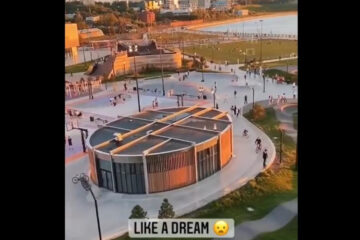 В Инстаграме городскую площадку назвали «раем для баскетбола».