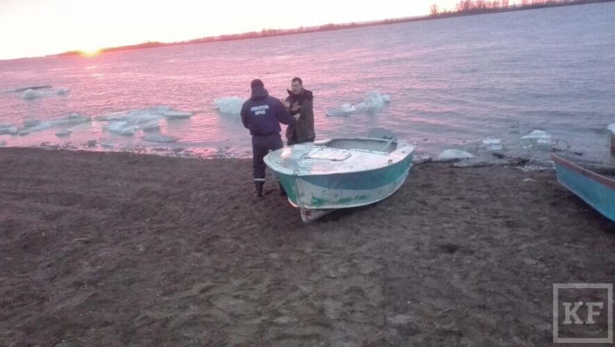 лодка которых перевернулась сегодня вечером на Каме у села Бетьки Тукаевского района