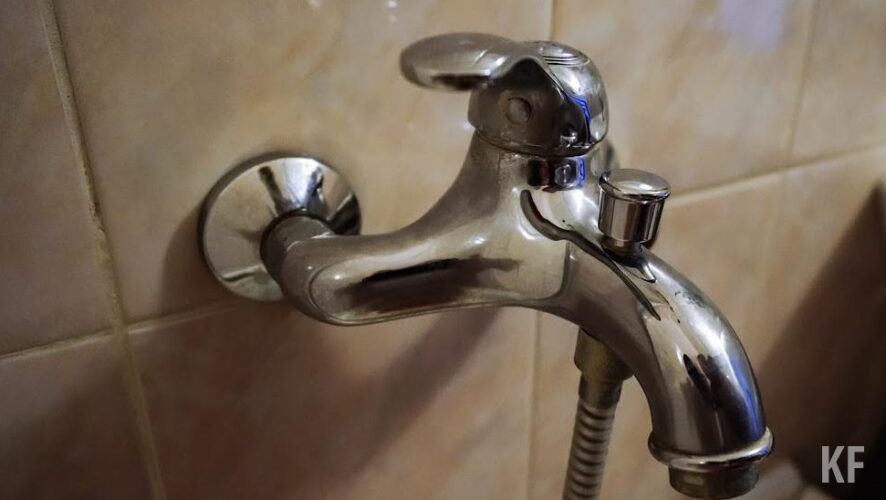 Причиной послужило подключение&nbsp;водопровода на улице Рахматуллина.