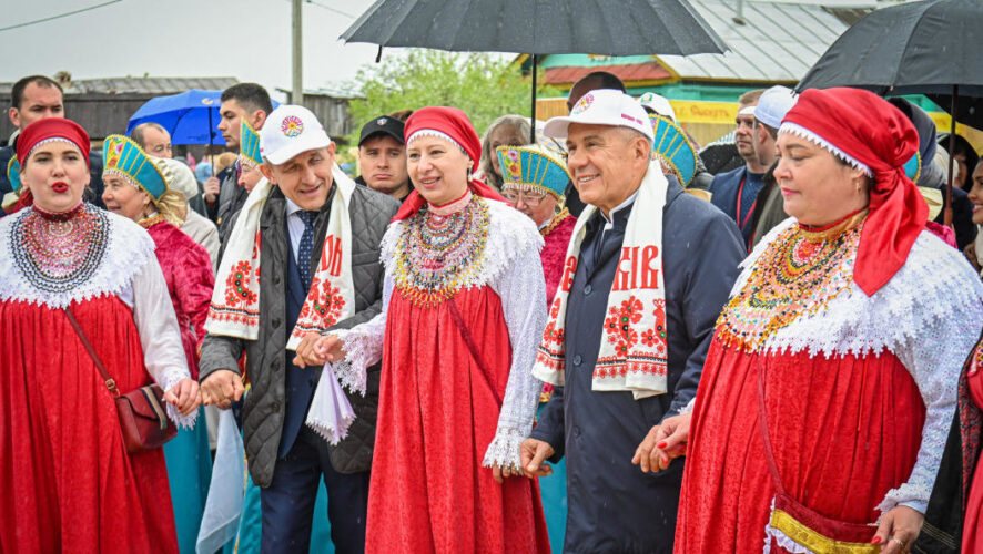 В селе Никольское в 30-й раз отметили русский народный праздник. Президент республики Рустам Минниханов