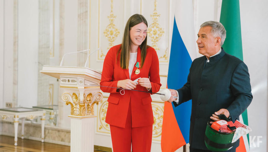 Церемония прошла в Университете физической культуры