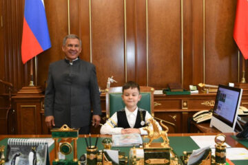 Президент Татарстана рассказал ребятишкам