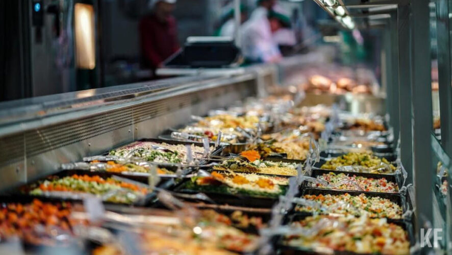 Салат можно приготовить в виде ролла.